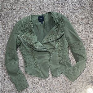 Studded army jacket
